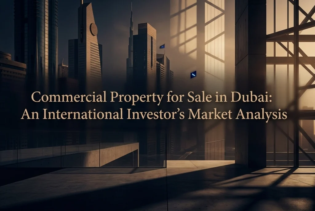 Commercial Property for Sale in Dubai: An International Investor’s Market Analysis