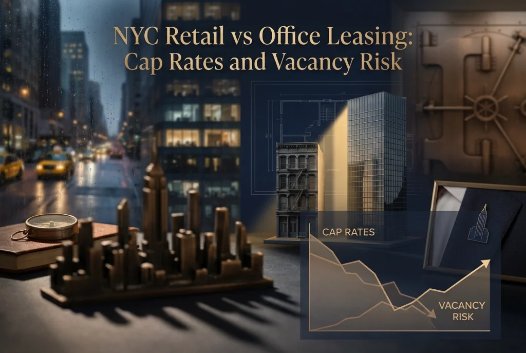 NYC Retail vs Office Leasing: Cap Rates and Vacancy Risk